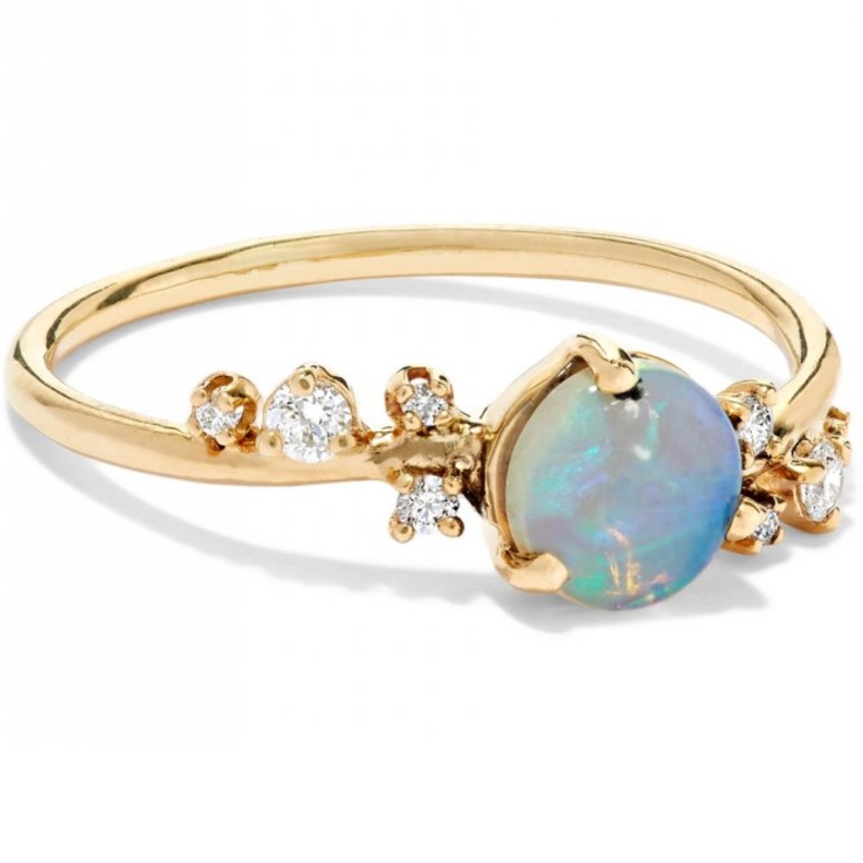 موديلات خواتم ذهب ناعمة لاطلالة العمل