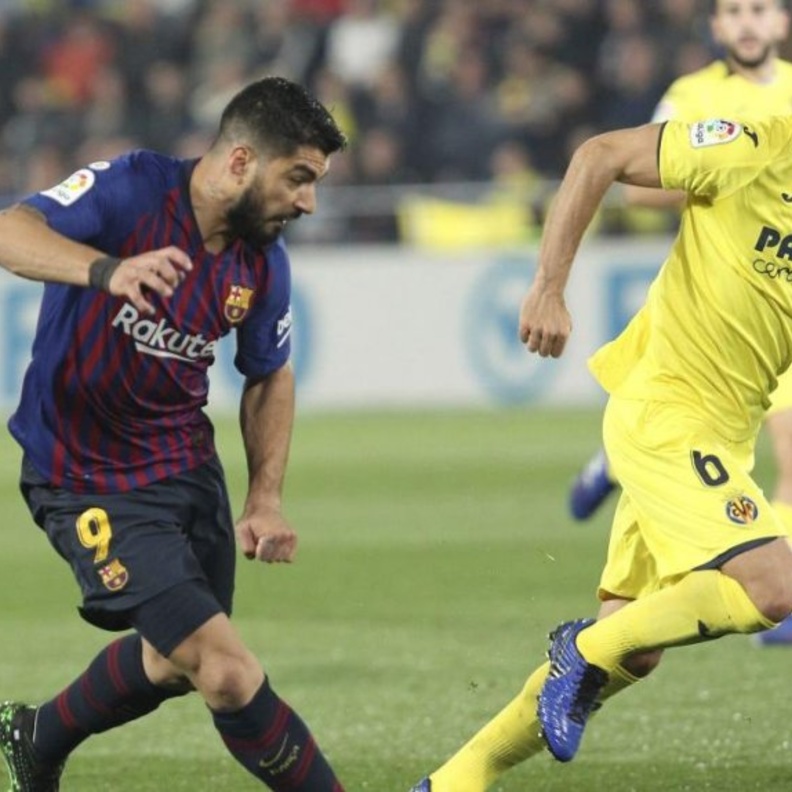 تعادل برشلونة وفياريال 4-4 في مباراة مثيرة
