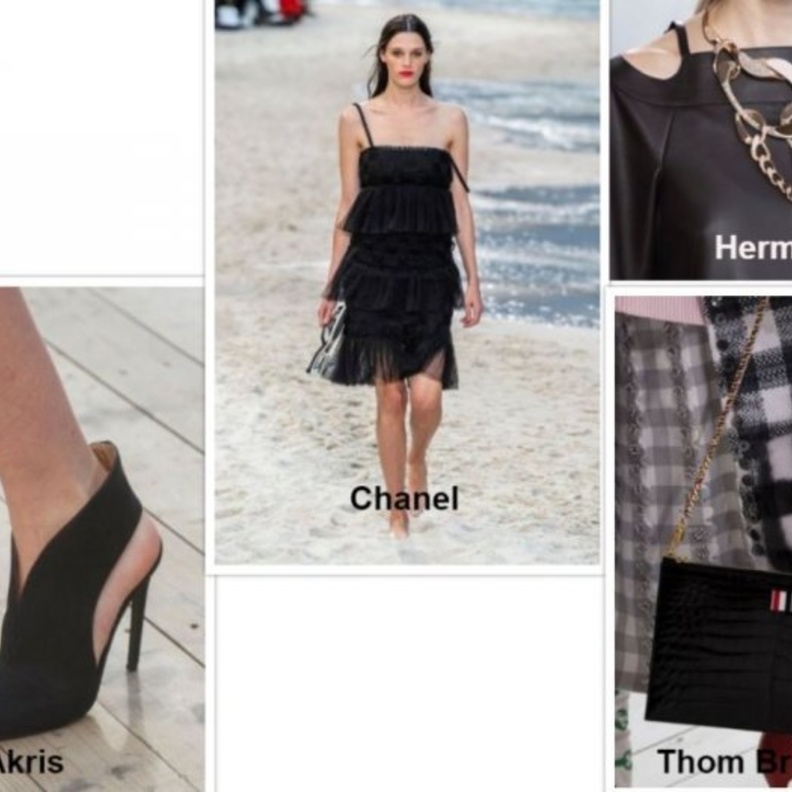  لوك المساء مع الفستان الأسود والأكسسوارات الرسميّة