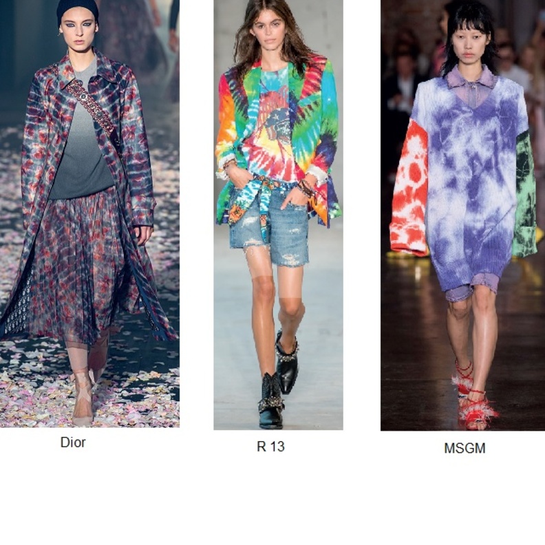 ازياء ملونة