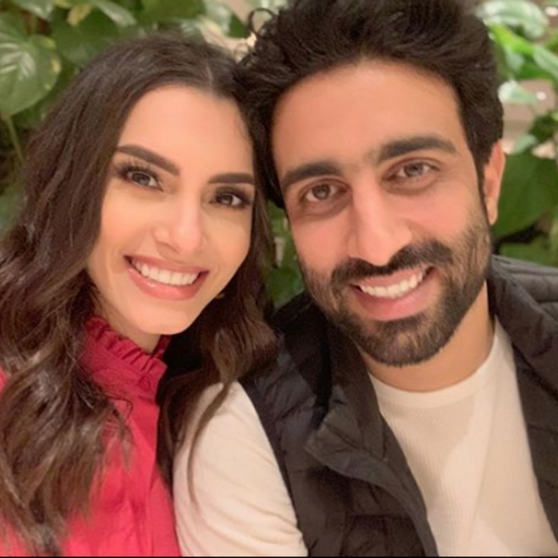 كارمن سليمان وزوجها