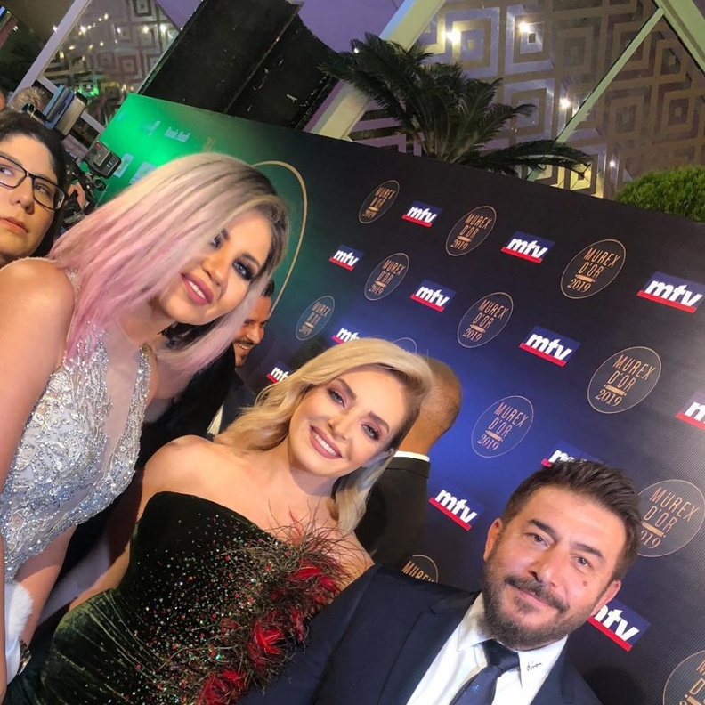 عابد فهد وزوجته زينة يازجي في الموريكس دور 2019