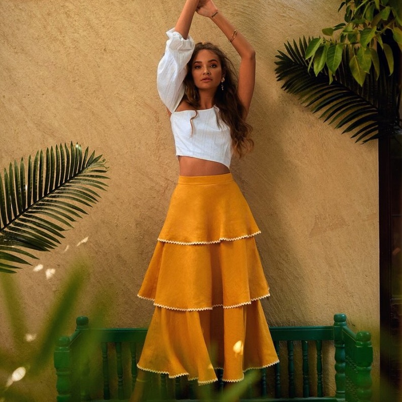 أزياء عصرية وأنيقة مناسبة للسفر من تصميم فرح حماد