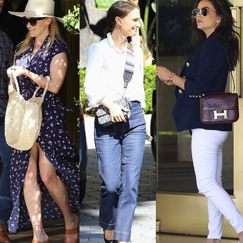 ريز ويذرسبون إيفا لونغوريا ونتالي بورتمان تألقن بإطلالاتهنّ الكاجوال التي لم تخلو من العصرية والأناقة