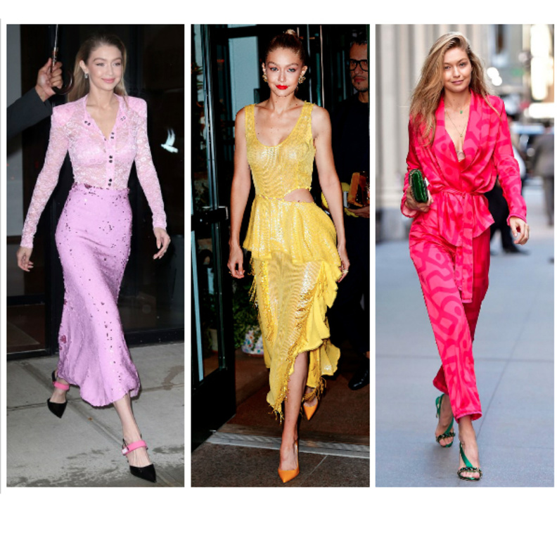  استوحي أناقتك بالألوان من ستايل جيجي حديد