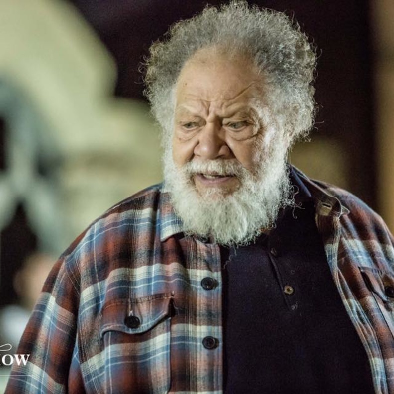 يحيى الفخراني في بروفات الملك لير 