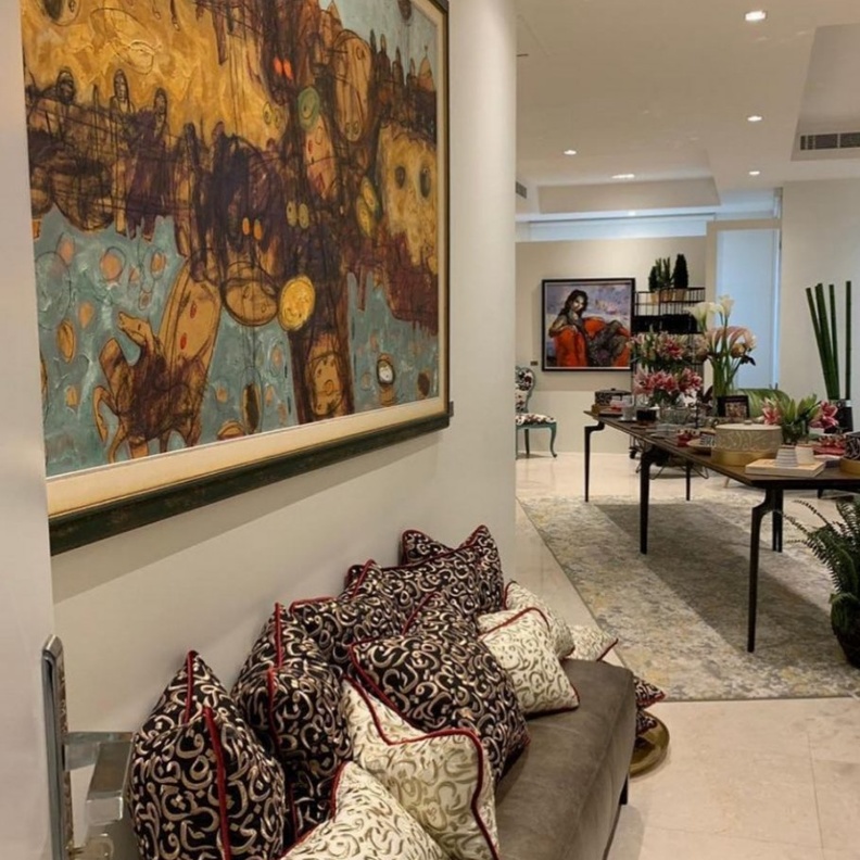 مشاركات مميزة بافتتاح دار موشا للفن المميز في الرياض