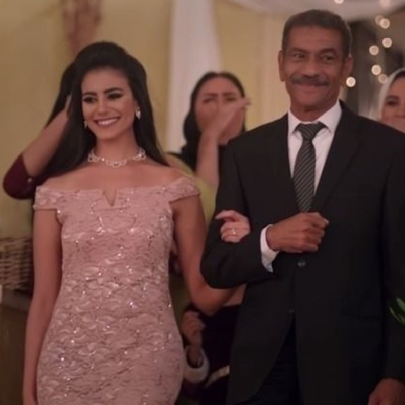 مشهد من مسلسل ابو العروسة