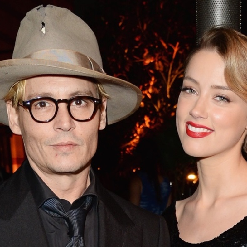 جوني ديب وأمبر هيرد