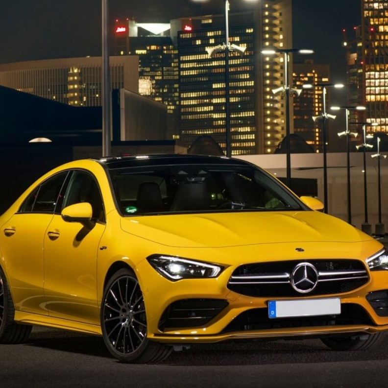 "مرسيدس AMG CLA 35" تظهر في نيويورك 