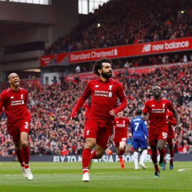 محمد صلاح يتصدر هدافي الدوري الإنجليزي
