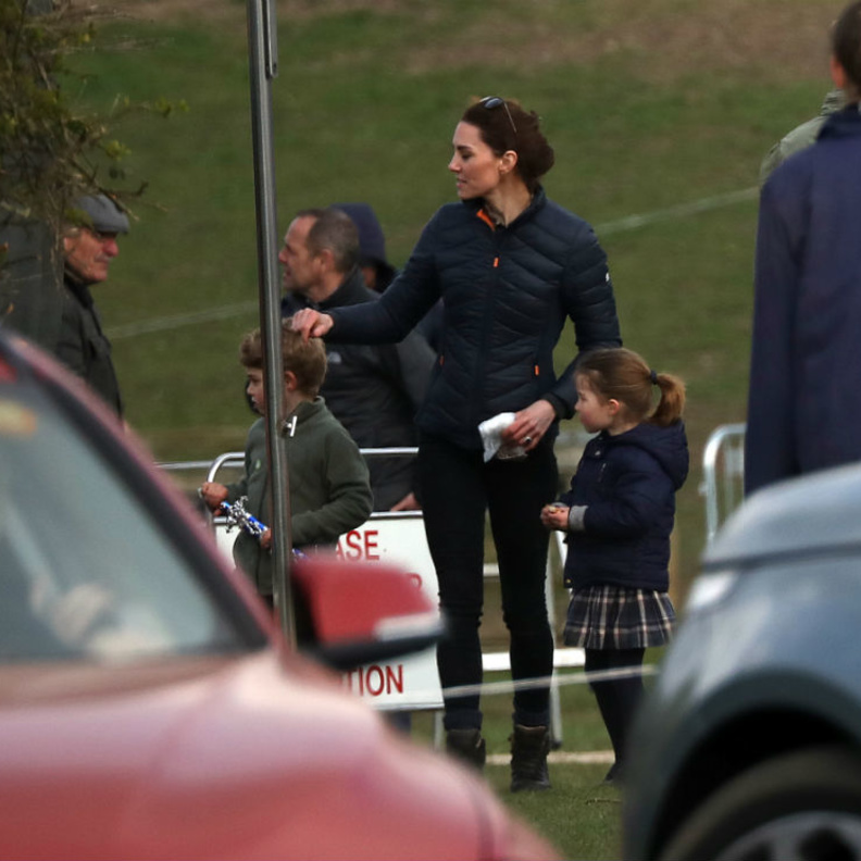 الأمير وليام وكيت ميدلتون حضرا لتشجيع زارا تيندال