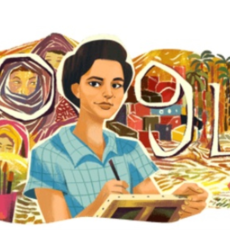 جوجل يحتفل بميلاد انجي افلاطون