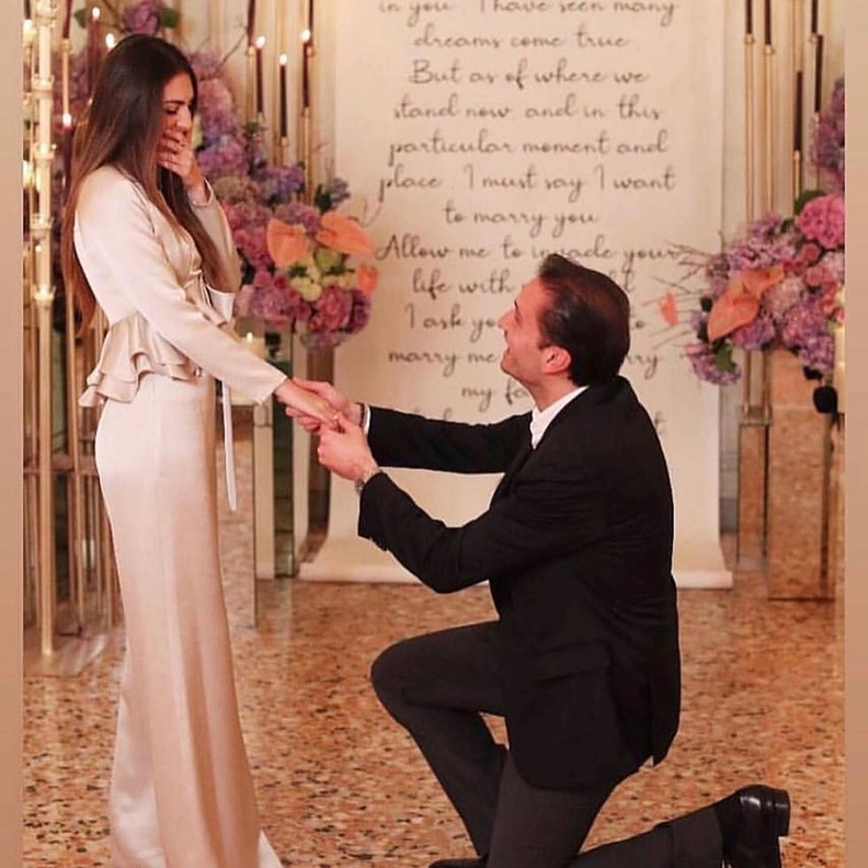 خطوبة فاليري ابو شقرا 