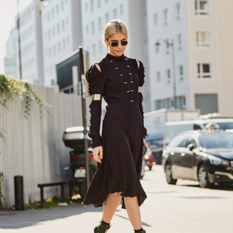 حقيبة يد مع حذاء متناسقين