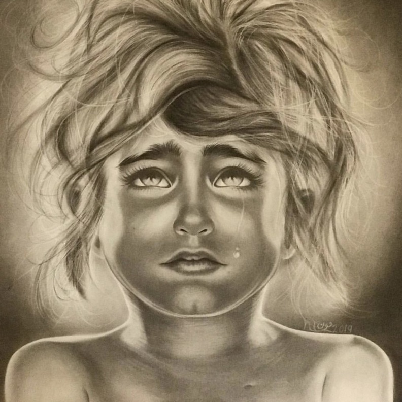 احدى الرسومات من الرسامة السعودية نهى آل حمدان