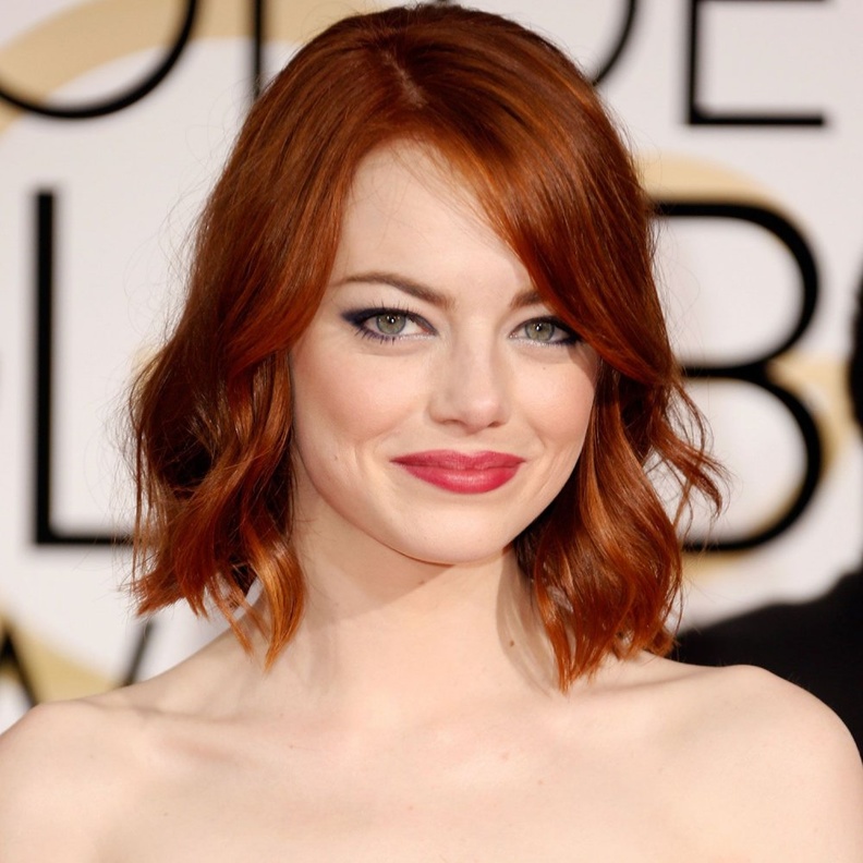 Emma Stone بالشعر الأحمر