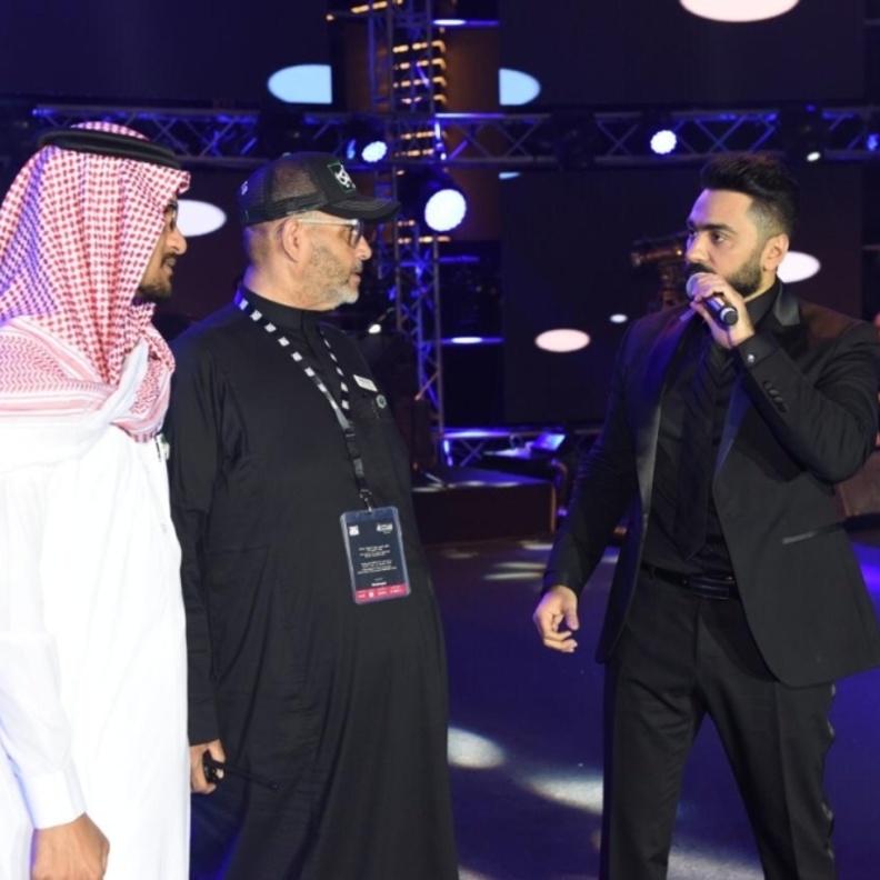 تامر حسنى فى السعودية