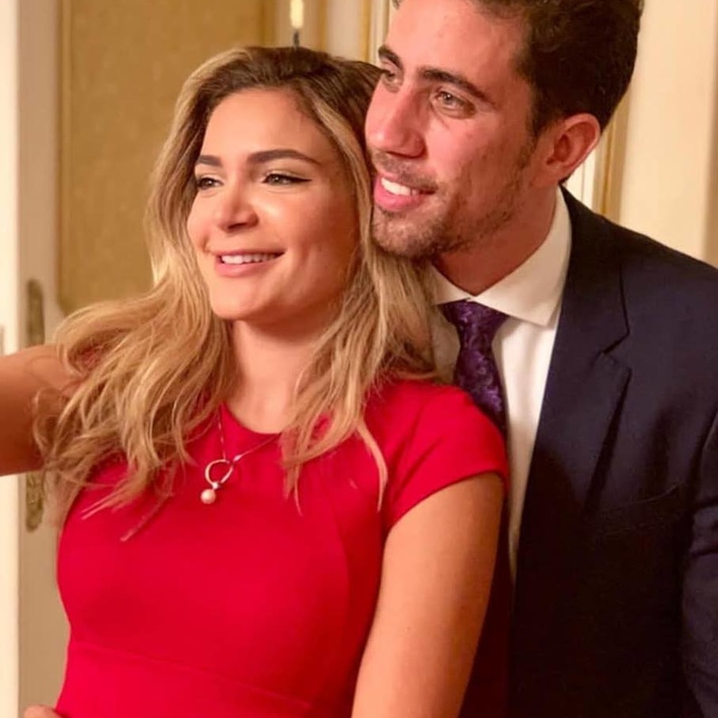 خطوبة ابنة علا غانم