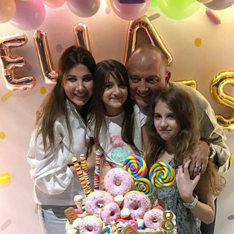 نانسي عجرم تحتفل بعيد ميلاد ابنتها ايلا