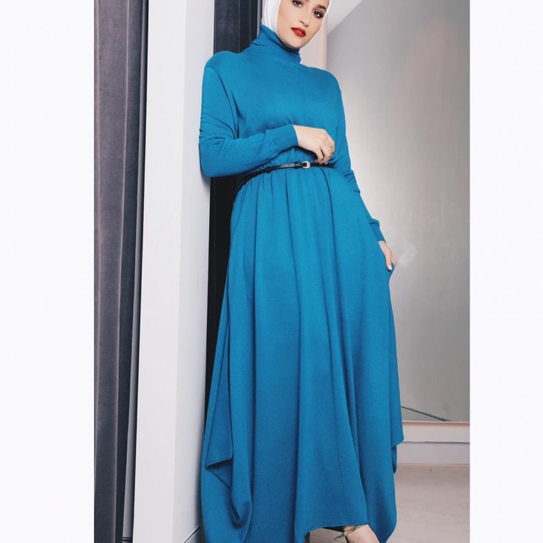 موديلات فساتين سهرة محتشمة للمحجبات