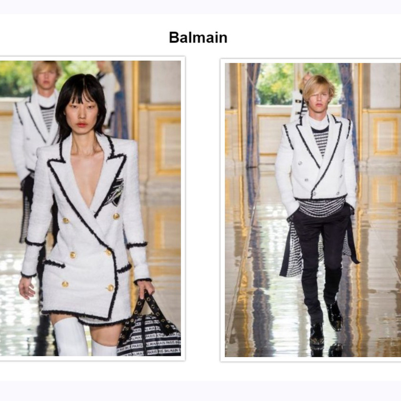 أزياء متناسقة بين الرجل والمرأة من Agnes B