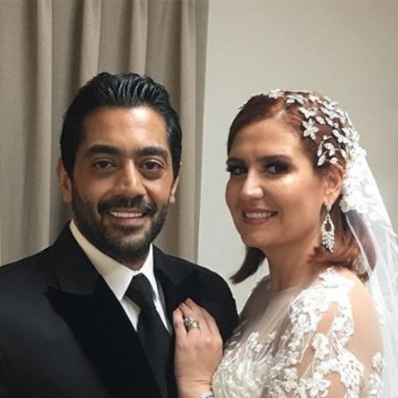 احمد فلوكس وهنا شيحة 