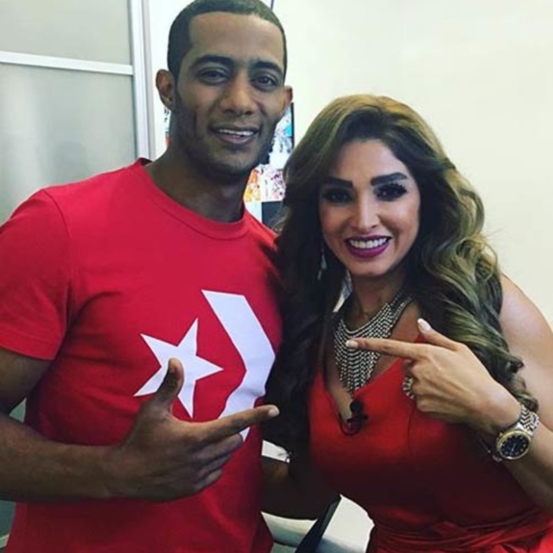 روجينا ومحمد رمضان 