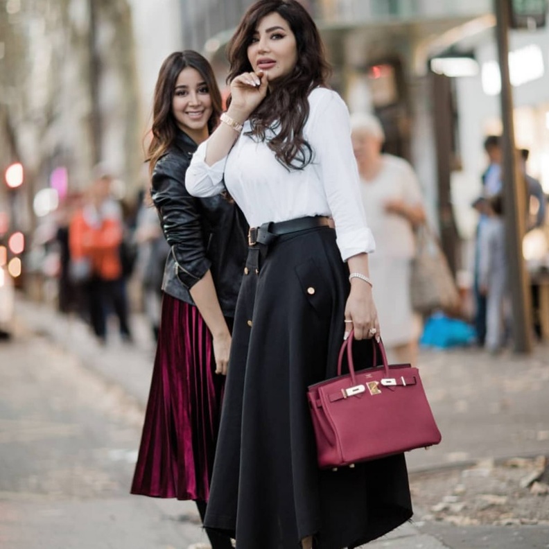 النجمات العرب وعشق حقائب Hermès بأسلوب ميريام فارس