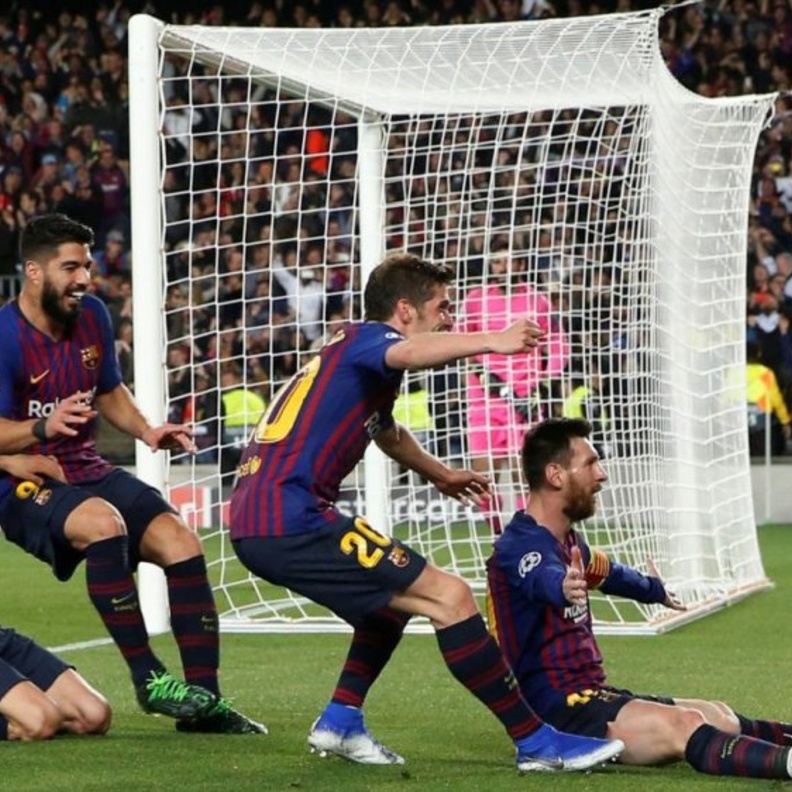  برشلونة يحرز ثلاثية في مرمى ليفربول