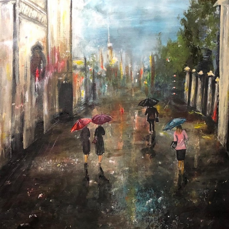 الفنانة التشكيلية السعودية سلوى حجر