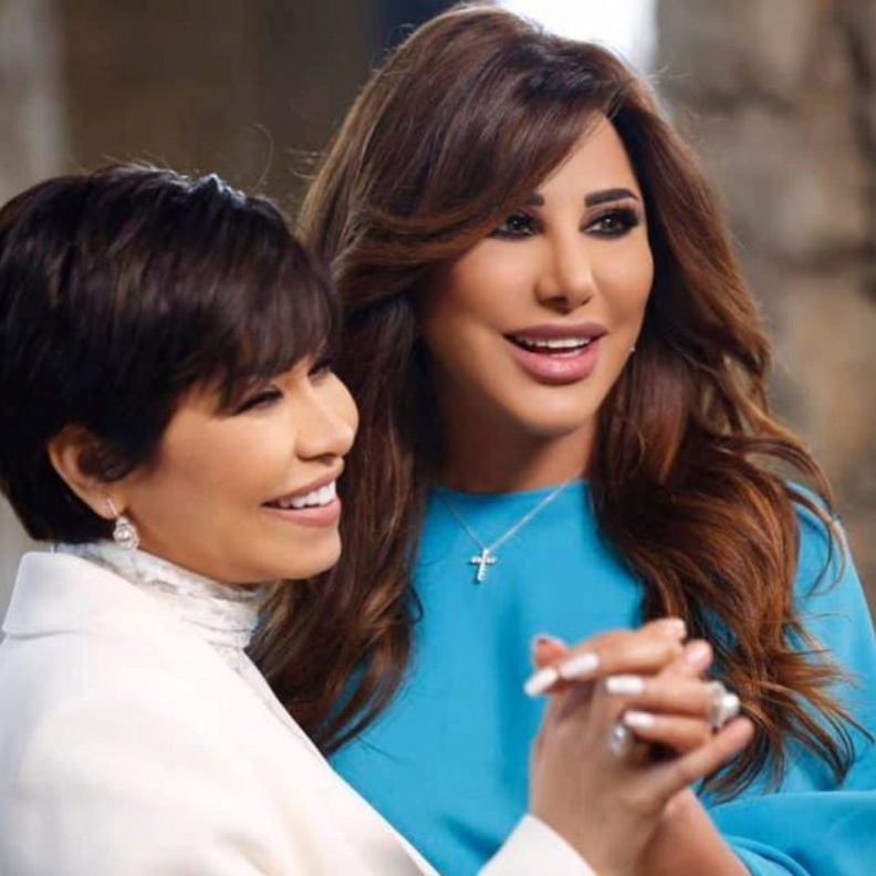 نجوى كرم وشيرين عبد الوهاب 