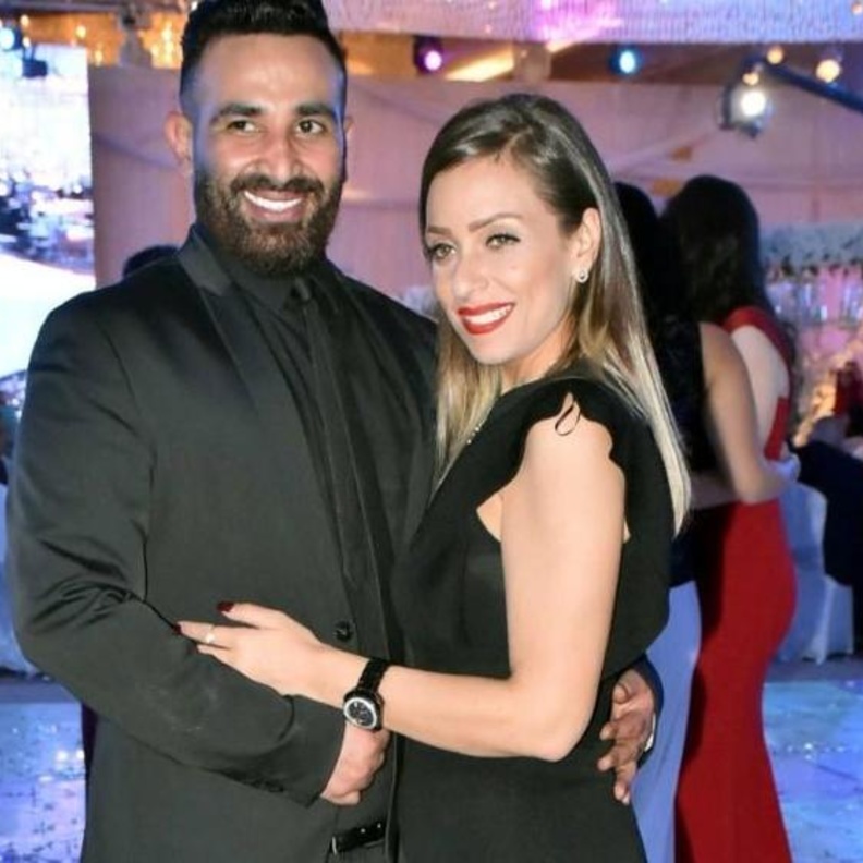 ريم البارودي واحمد سعد 