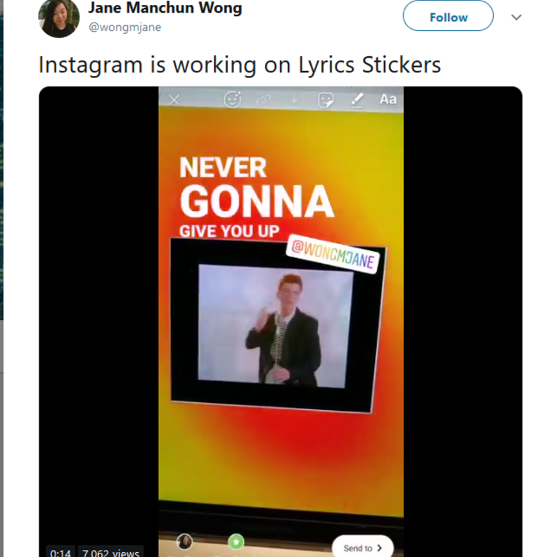  في الملصق الجديد سوف يتم عرض كلمات الأغاني مع الفيديو الذي يعرضها