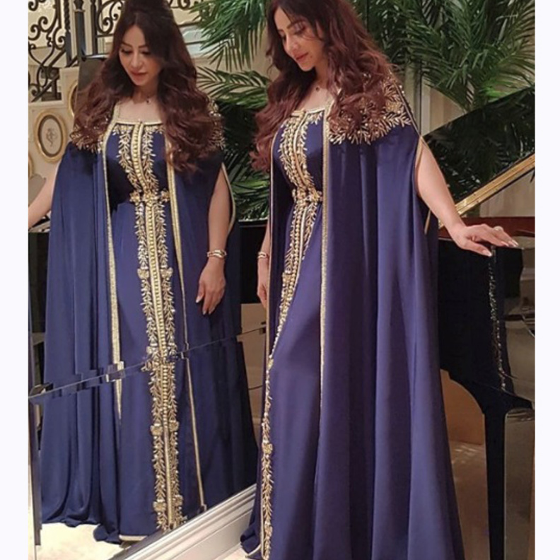 لجين عمران وموضة القفاطين