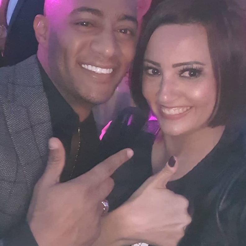 محمد رمضان وبشرى