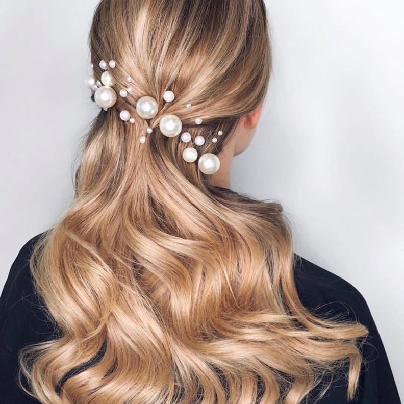  اختاري تزيين شعرك باللؤلؤ