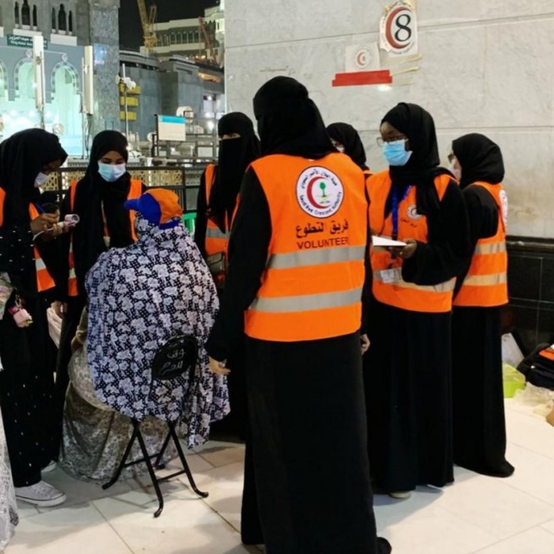 من الحالات التي باشرتها الفرق الاسعافية والتطوعية في مكة