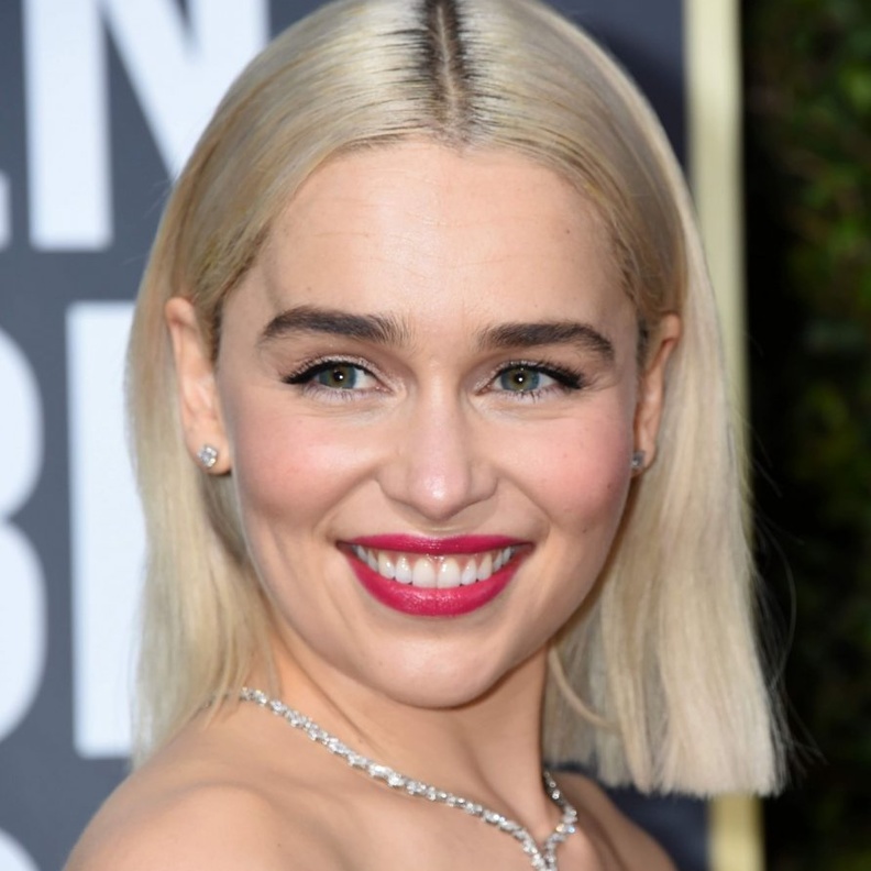 emilia clarke golden globes 2019