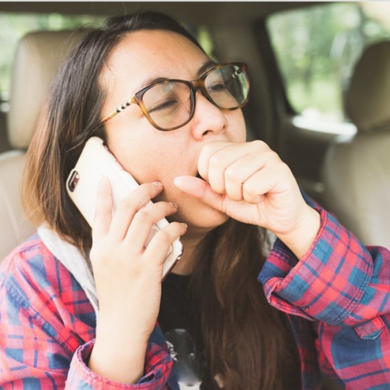 الأحاديث الطويلة مع السائق