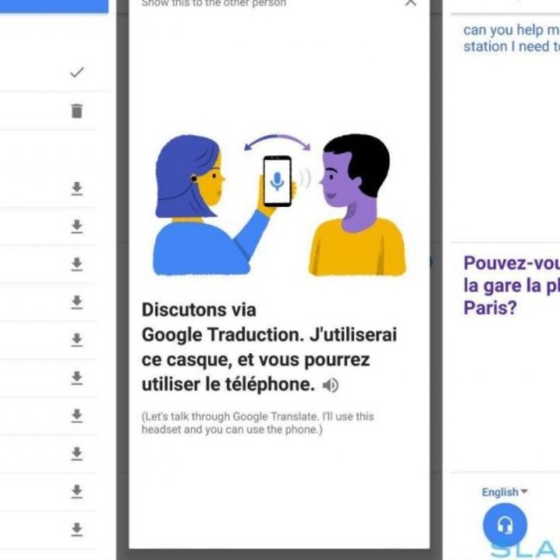 Translatotron هو أول نموذج قائم على طرفين يستطيع ترجمة الكلا مباشرة من لغة إلى أخرى بصورة منطوقة