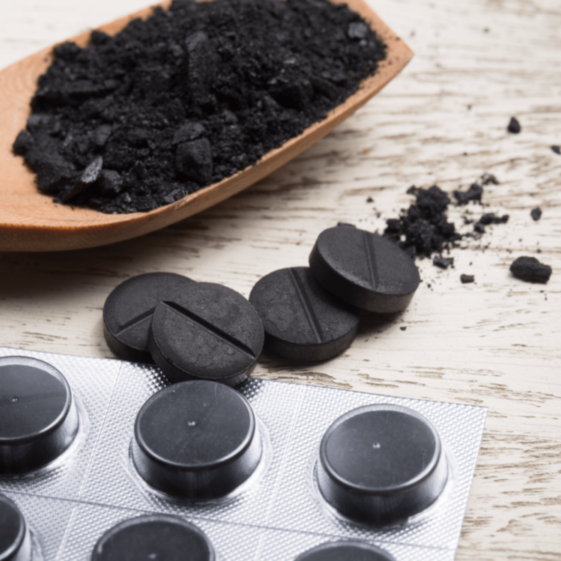 الفحم فعال في تخليصك من الكرش والدهون حول الخصر