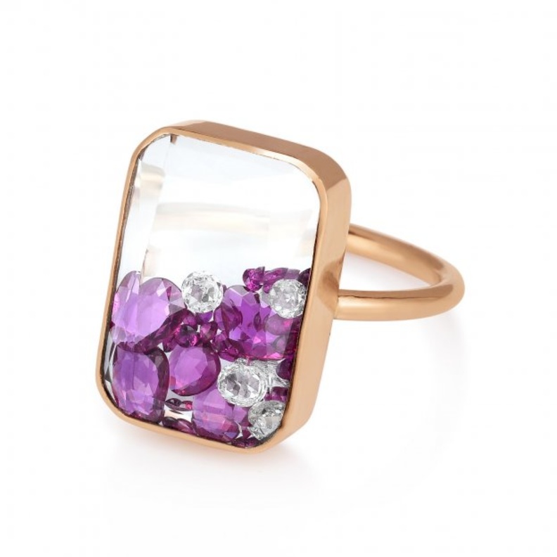 خواتم ذهب 2019 - خاتم من ويندي يو Wendy Yue