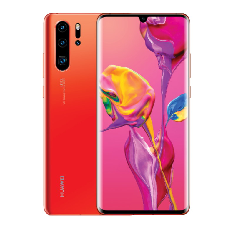 HUAWEI P30 Pro Amber Sunrise Front
