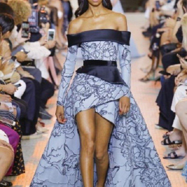 فستان من ايلي صعب