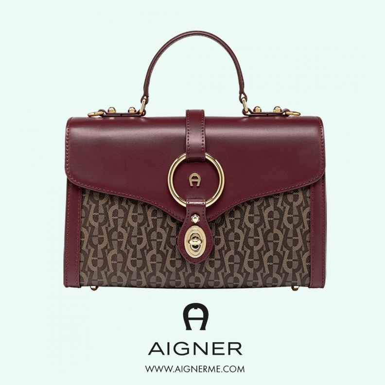 تألقي في العيد بحقيبة فيورنتينا من Aigner المستوحاة من التراث