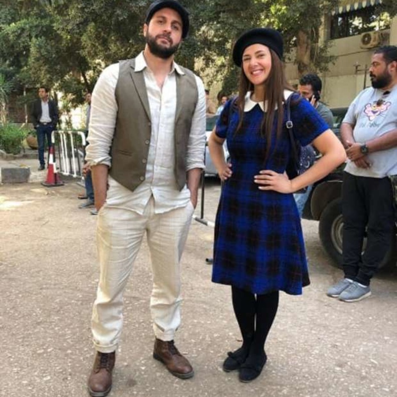 هشام ماجد ودنيا سمير غانم 