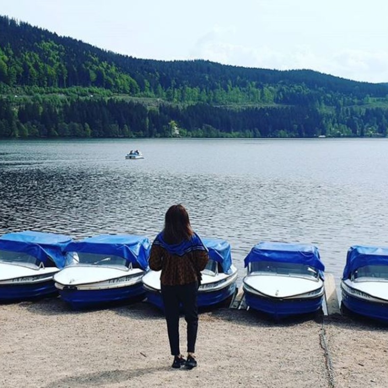 أحلام تحتفل بتخرج نجلها فاهد