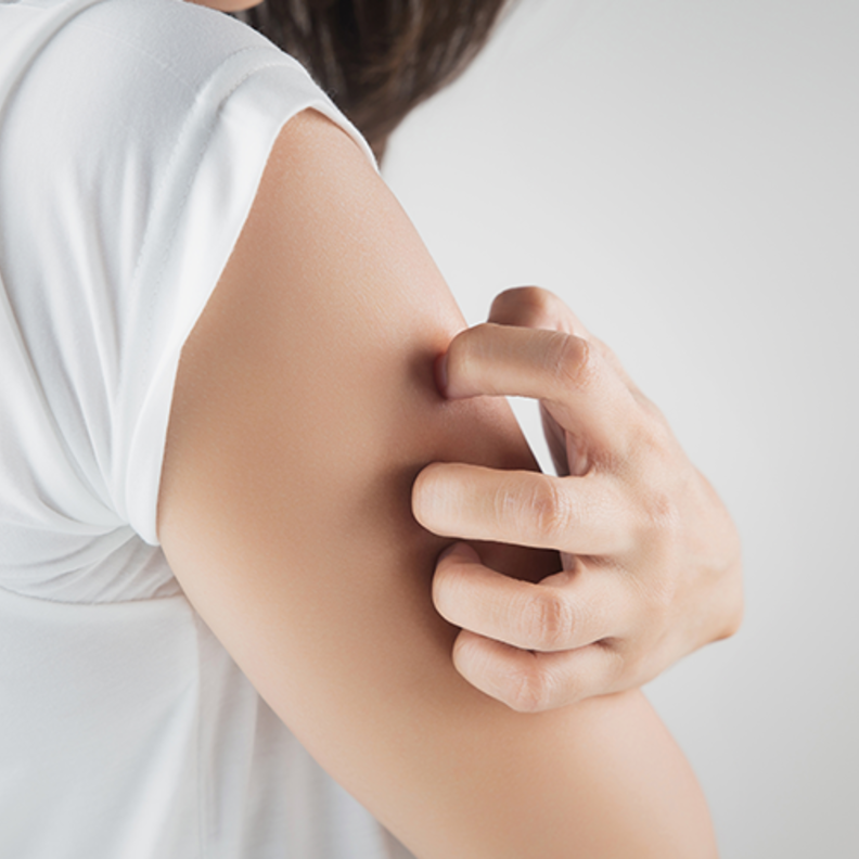 حساسية الطعام تسبب حكة في الجلد