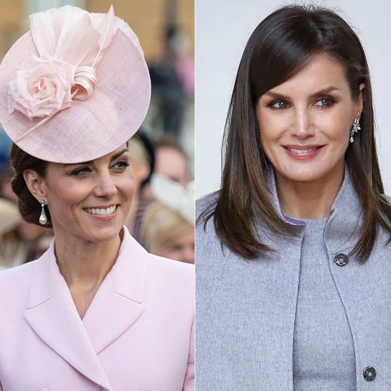 مناسبة تجمع الملكة ليتيزيا والملكة ماكسيما مع كيت ميدلتون
